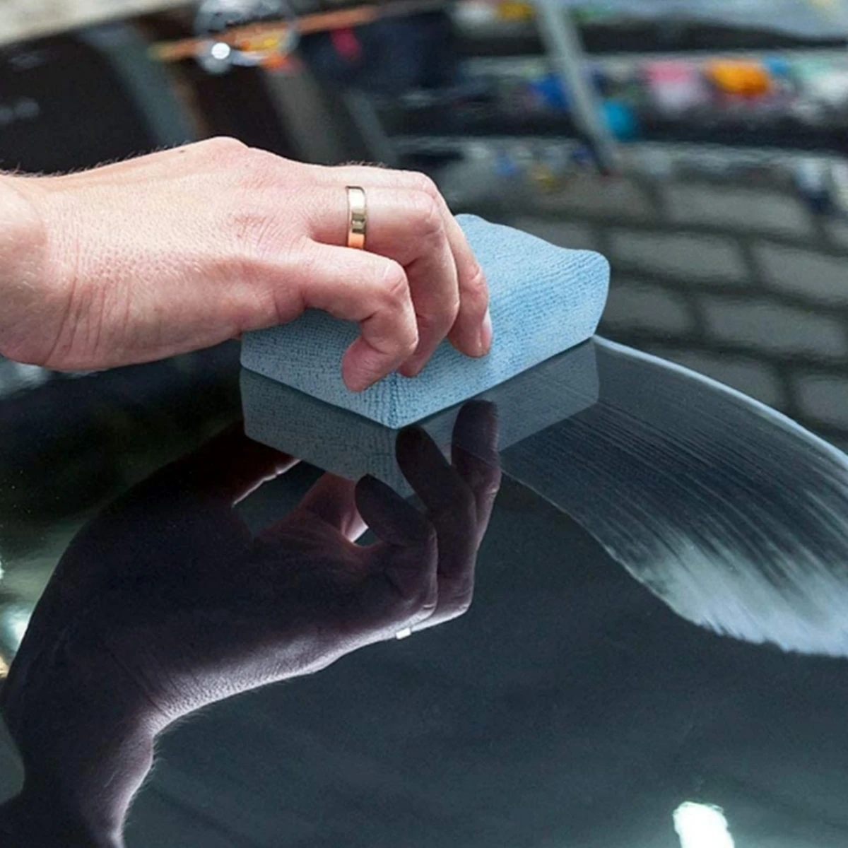 Wax Applicator Pad - 8 szt. podkładek z mikrofibry do