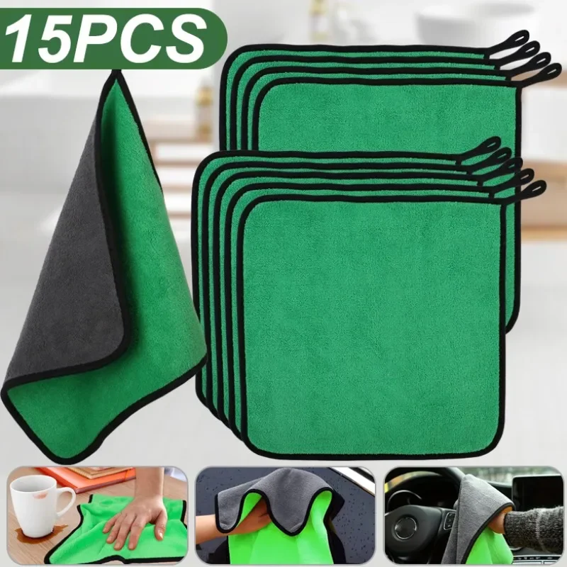 Microfiber Towel Detailing - 5/15szt Ręcznik z mikrofibry do czyszczenia
