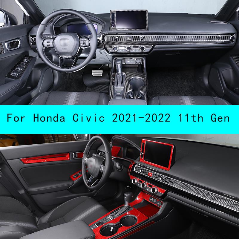 Dla Honda Civic 2021-2022 11.  – Interior Detailing Kit recenzja i cena
