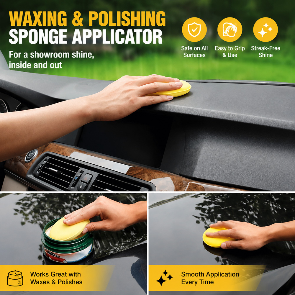 12 sztuk – zestaw wielorazowyc – Wax Applicator Pad recenzja i cena