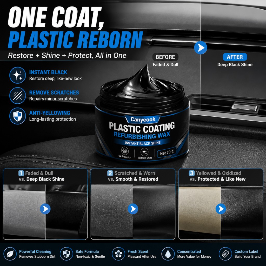 CANYEOOK Wosk do Odnawiania Pl – Trim Restorer Plastic recenzja i cena